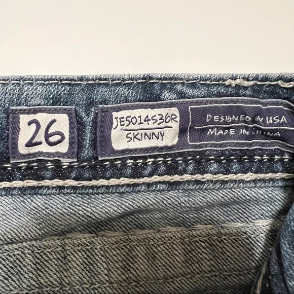 Miss Me Skinny Jeans Size 26 - Picture 4 of 8